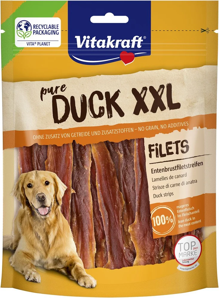 Vitakraft DUCK andebrystfilet XXL til hund - 250 g. v:7541699