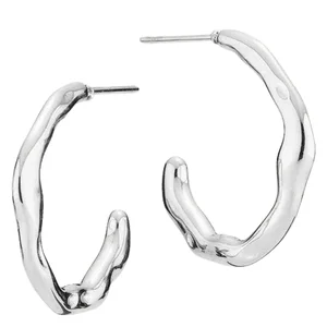 Sistie2ND Gabi X Sistie2ND Hoops Small Steel 20mm v:1813760 Sistie2ND Gabi X Sistie2ND Hoops Small Steel 20mm v:1813760