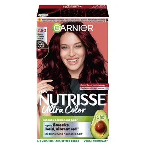 Garnier Nutrisse Ultra Color 2.60 Deep Cherry Black v:6738497 Garnier Nutrisse Ultra Color 2.60 Deep Cherry Black v:6738497
