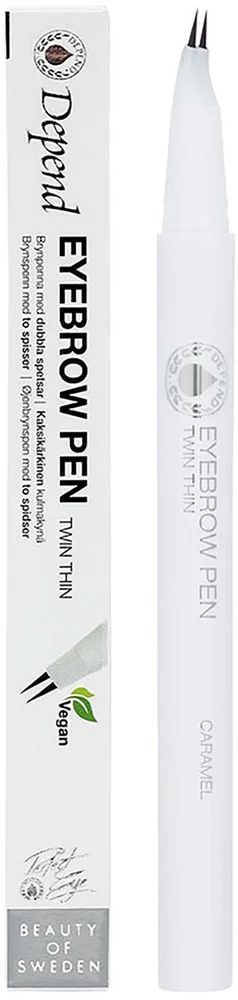 Depend Perfect Eye Eyebrowpen. twin thin Caramel v:9394347