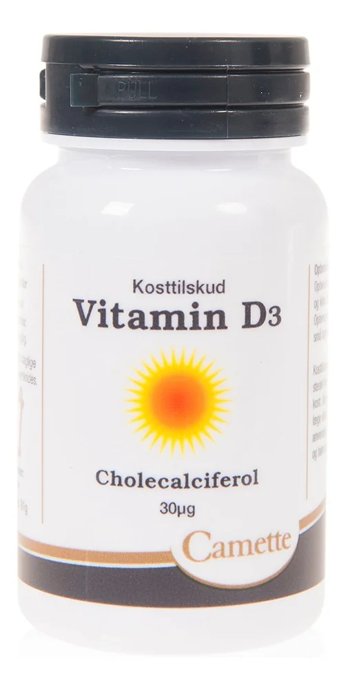 Camette Vitamin D 30 mcg – 180 tab. v:3801005 Camette Vitamin D 30 mcg – 180 tab. v:3801005