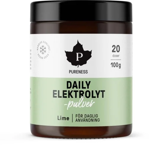 Pureness Daily Elektrolytpulver Lime 100 g v:8202871 Pureness Daily Elektrolytpulver Lime 100 g v:8202871
