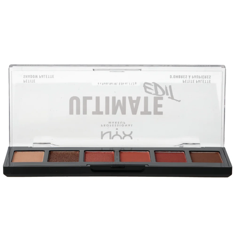 Ultimate Edit Petite Shadow Palette 6 Pan 01 Warm Neutrals - NYX PROFESSIONAL MAKEUP v:8213290