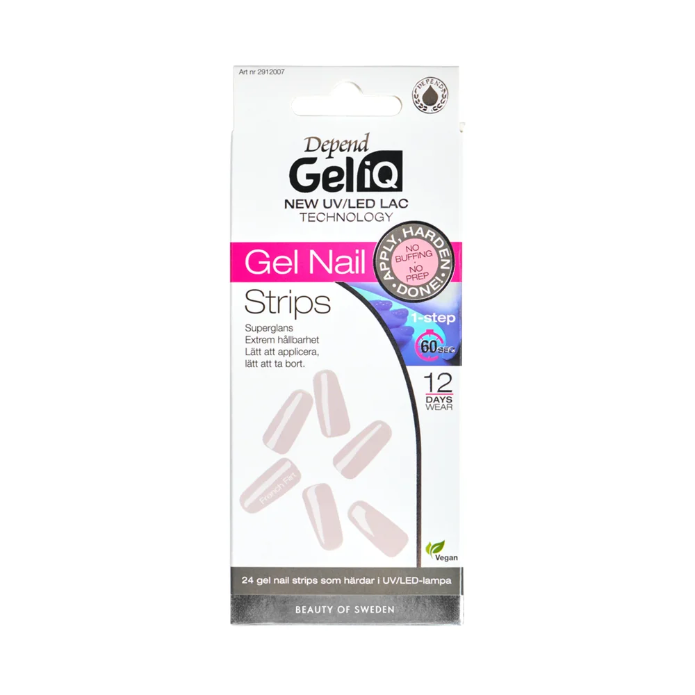 Gel iQ Gel Nail Strips Semi Cured 007 French Flirt – Depend v:7333558 Gel iQ Gel Nail Strips Semi Cured 007 French Flirt – Depend v:7333558