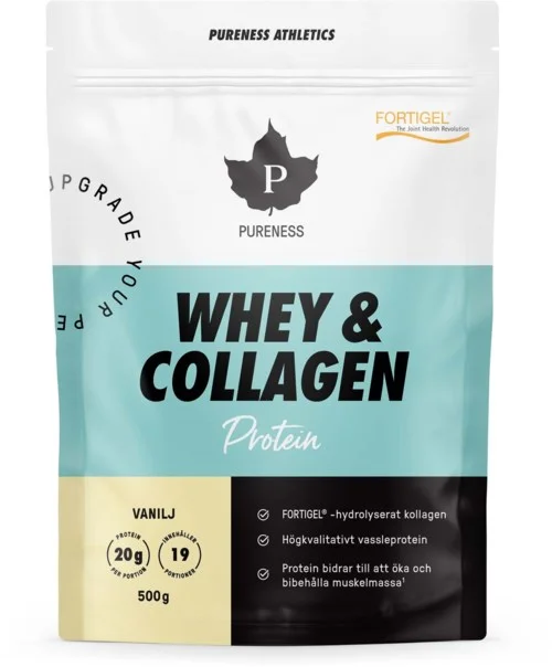 Pureness Athletics Whey & Collagen Vanilj 500 g v:3065086 Pureness Athletics Whey & Collagen Vanilj 500 g v:3065086