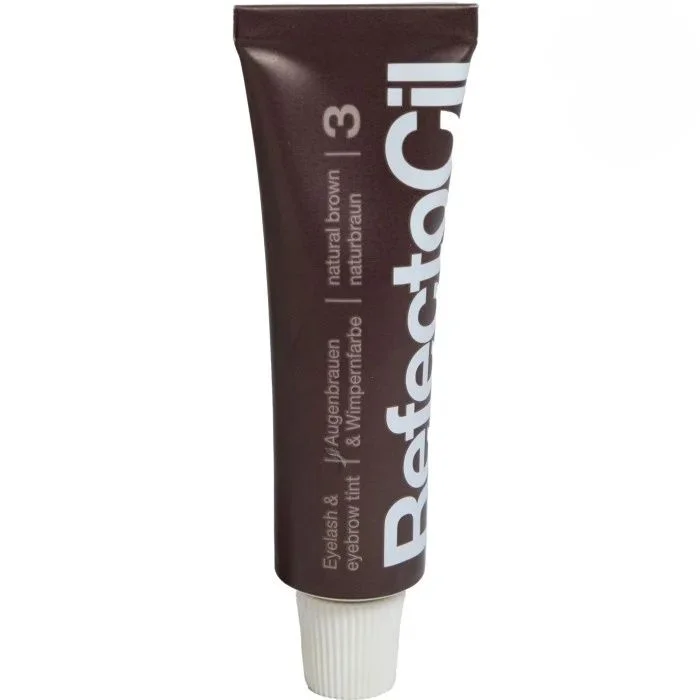 RefectoCil Eyelash & Eyebrow Tint 3 Natural Brown 15 ml v:1354399 RefectoCil Eyelash & Eyebrow Tint 3 Natural Brown 15 ml v:1354399