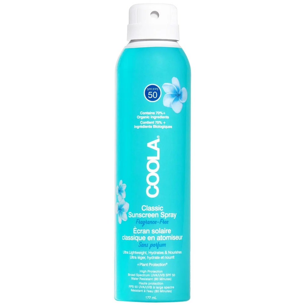 Classic SPF50 Body Spray Fragrance Free 177 ml – Coola v:4997045 Classic SPF50 Body Spray Fragrance Free 177 ml – Coola v:4997045