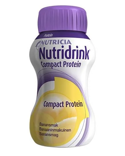 Nutricia Nutridrink Compact Protein Banan 4x125ml v:6951597