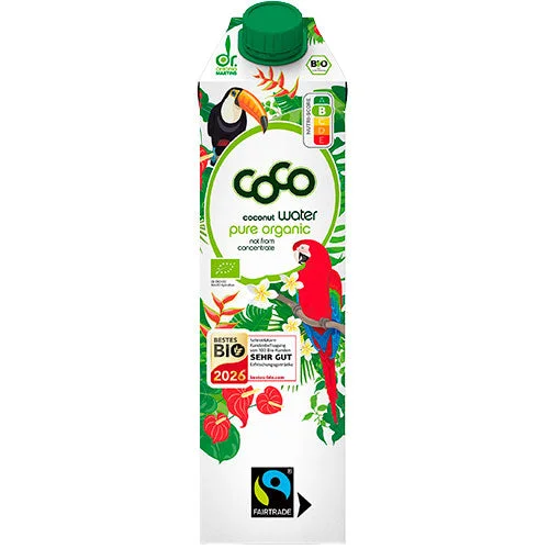 100% Kokosvann Økologisk Fairtrade v:9904180