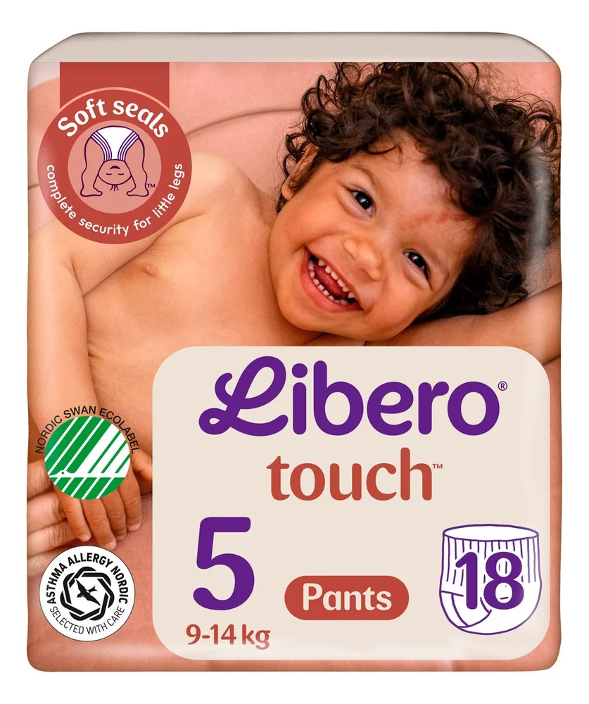 Libero Touch 5 Pants 9-14 kg. 18 stk. v:1217781 Libero Touch 5 Pants 9-14 kg. 18 stk. v:1217781
