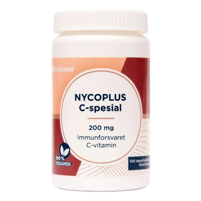Nycoplus C-spesial depot 200mg – 100 stk. v:2349844 Nycoplus C-spesial depot 200mg – 100 stk. v:2349844