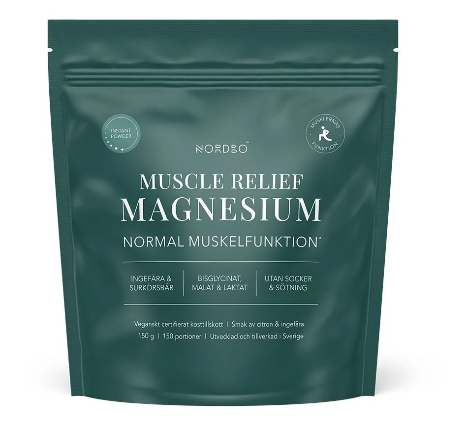 NORDBO Muscle Relief Magnesium – 150 g v:5581509 NORDBO Muscle Relief Magnesium – 150 g v:5581509