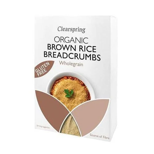 Clearspring Brødsmuler av brune ris Ø - 250 g v:6244163