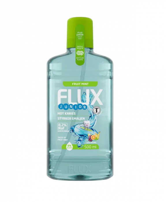 Flux Junior fluorskyll 0,2 % fruktmint 500 ml v:7989307