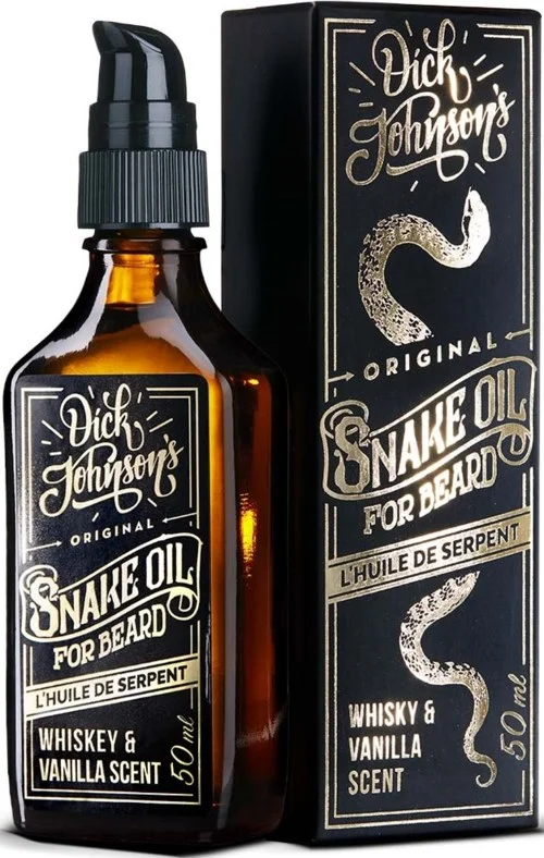 Dick Johnson Excuse My French Beard Oil Snake Oil 50 ml v:4460848