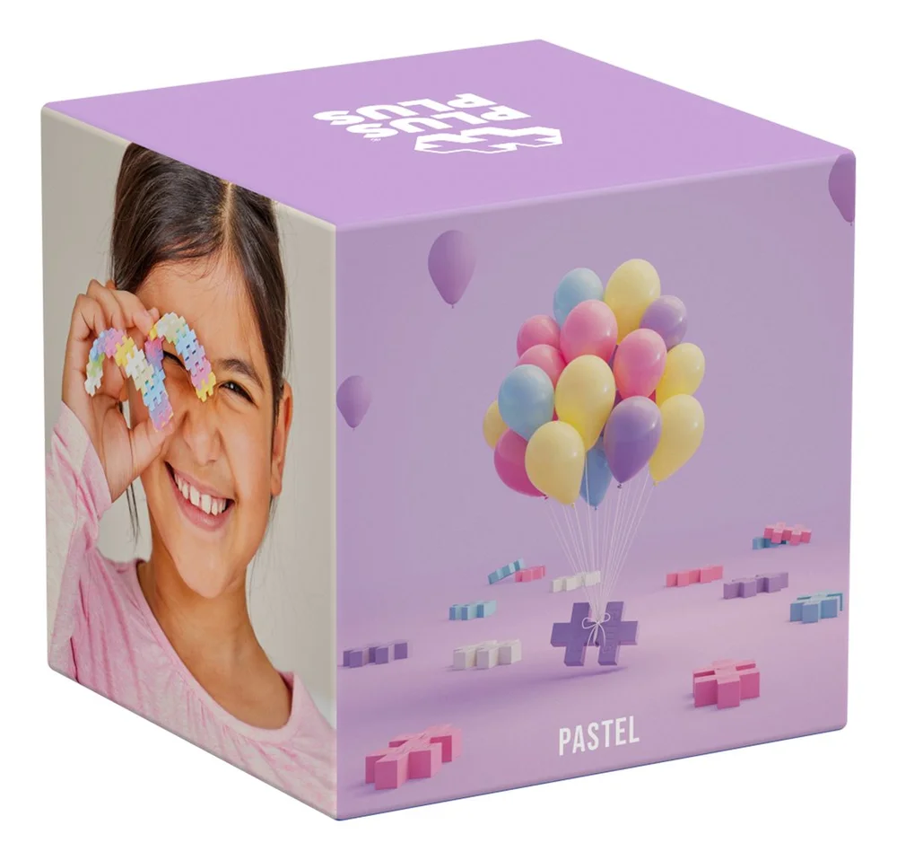 Plus-Plus Pastel - 600 stk. v:4682477