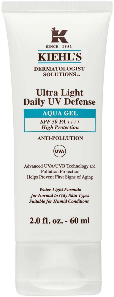 Kiehl’s Dermatologist Solutions Ultra Light Daily UV Defense Aqua Gel SPF 50 60 ml v:9251145