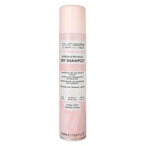 Brushworks Refresh & Revitalise Floral Dry Shampoo 200ml v:7592313 Brushworks Refresh & Revitalise Floral Dry Shampoo 200ml v:7592313