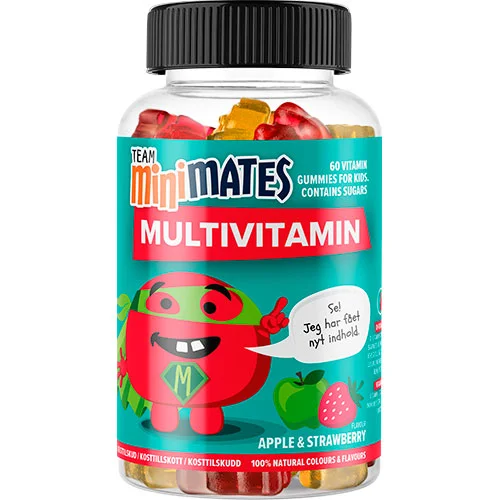 Multivitamin med eple og jordbær v:3623984