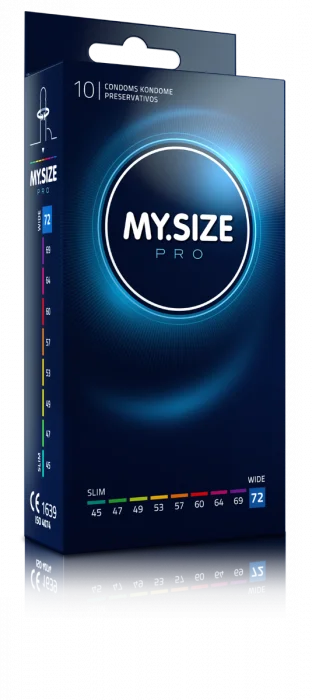 My.Size PRO Kondomer str. 72mm 10 stk v:6073339