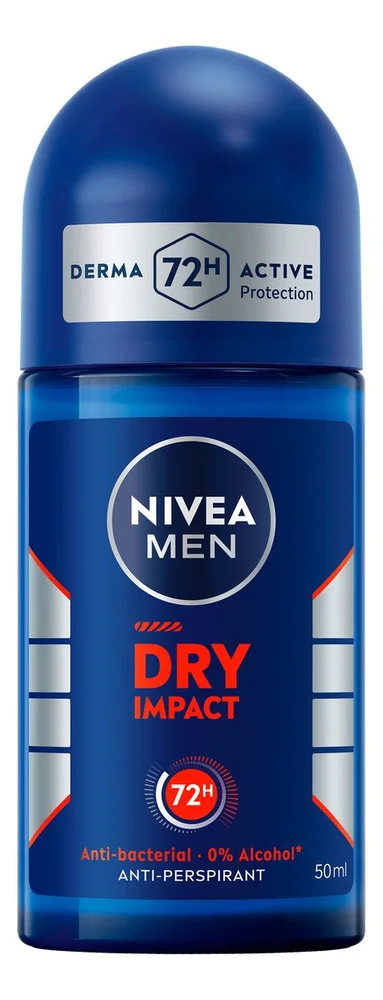 Nivea Men Dry Impact Deo Roll On - 50 ml. v:5638717