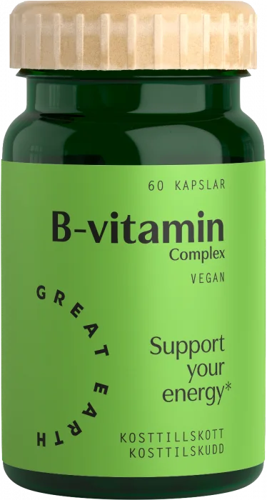 Great Earth B-vitamin Complex 60 kap v:6305534 Great Earth B-vitamin Complex 60 kap v:6305534
