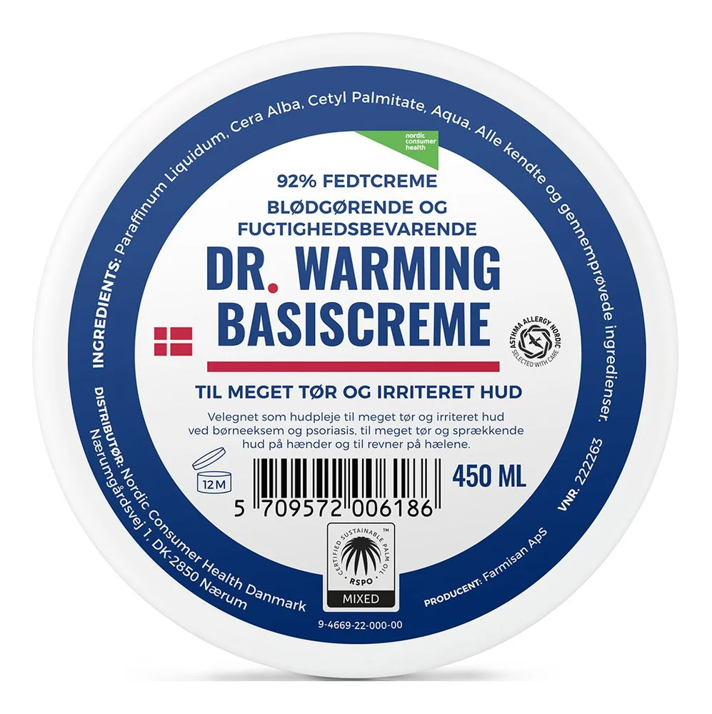 Dr. Warming basiskrem - 450 ml v:4668761