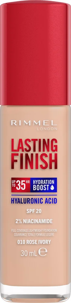Rimmel Lasting Finish Lasting Finish 35 Hour Foundation 010 Rose Ivory v:7932274 Rimmel Lasting Finish Lasting Finish 35 Hour Foundation 010 Rose Ivory v:7932274
