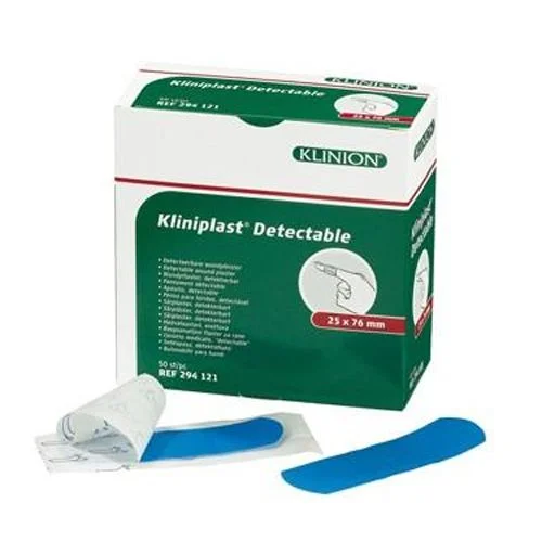 Kliniplast Detecable Plaster Blå - 50 stk. v:1231101