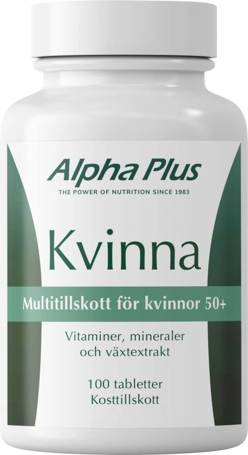 Alpha Plus Kvinna 100 stk v:4768418 Alpha Plus Kvinna 100 stk v:4768418