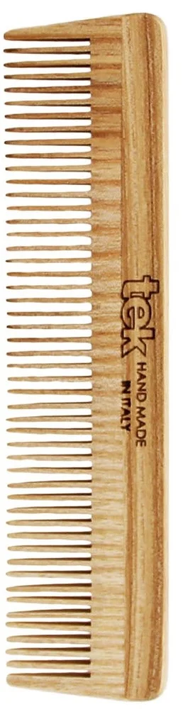 Tek Medium Sized Wooden Comb With Fine Teeth v:4339188