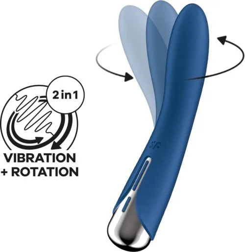 Satisfyer Spinning Vibe 1 Blue v:9634888