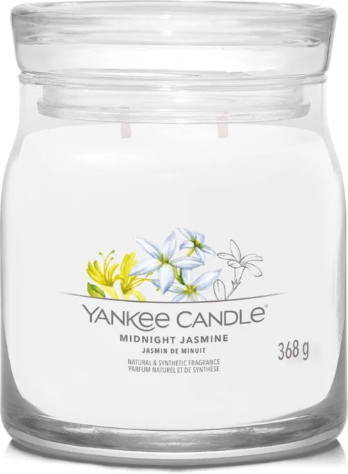 Yankee Candle Midnight Jasmine Signature Jar Medium v:5093010