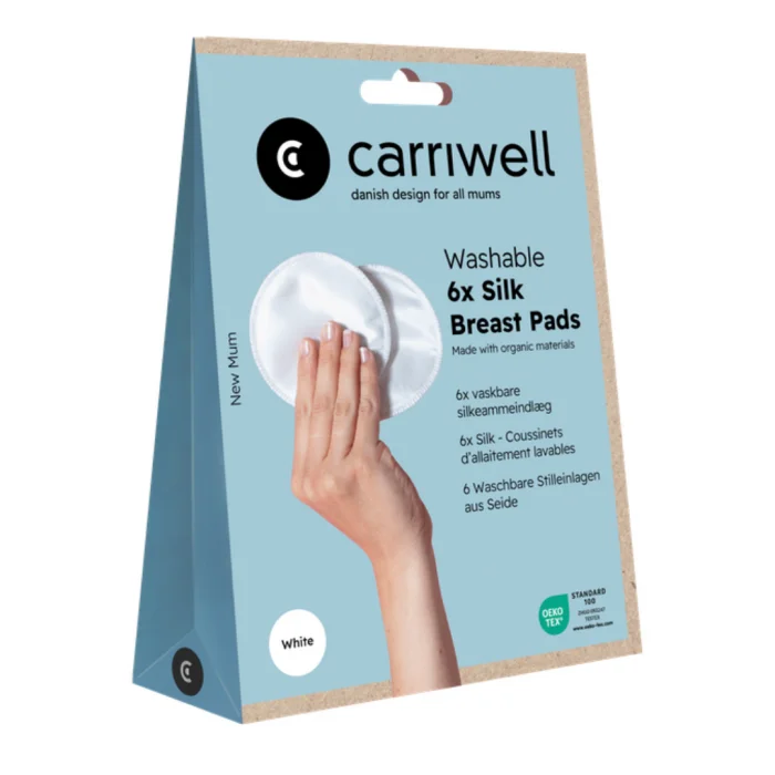 Carriwell ammeinnlegg i silke hvite str. Onesize 6 stk v:5137279 Carriwell ammeinnlegg i silke hvite str. Onesize 6 stk v:5137279