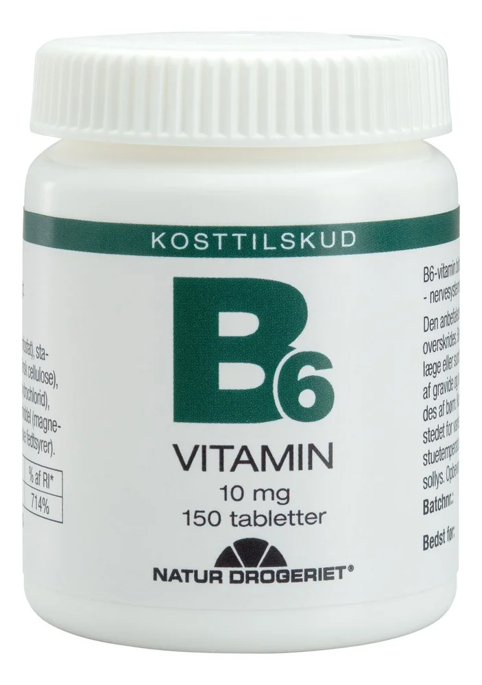 Natur-Drogeriet B6-vitamin 10 mg – 150 tabl. v:3659550 Natur-Drogeriet B6-vitamin 10 mg – 150 tabl. v:3659550