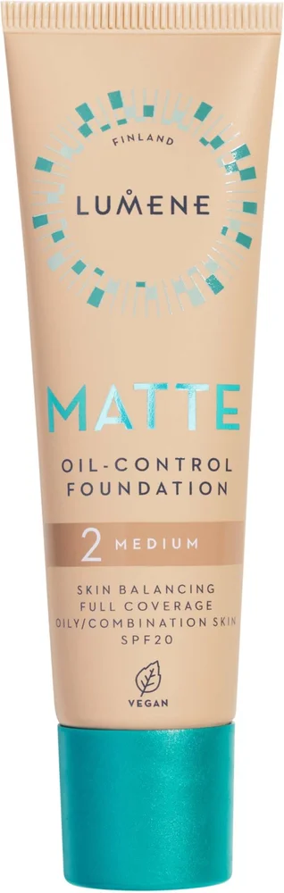 Lumene Matte Oil-Control Foundation SPF20 2 Medium v:5969498