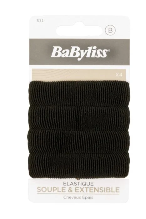 BaByliss Thick Soft Hair Elastics 4 stk v:2781620