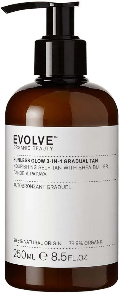 Evolve Organic Beauty Sunless Glow 3-in-1 Gradual Tan 250 ml v:2670407