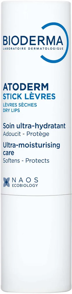 Bioderma Atoderm Stick lèvres 4 g v:5403692 Bioderma Atoderm Stick lèvres 4 g v:5403692