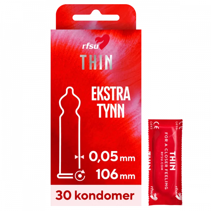 RFSU Thin kondomer 10 stk | Tynne kondomer v:2575398