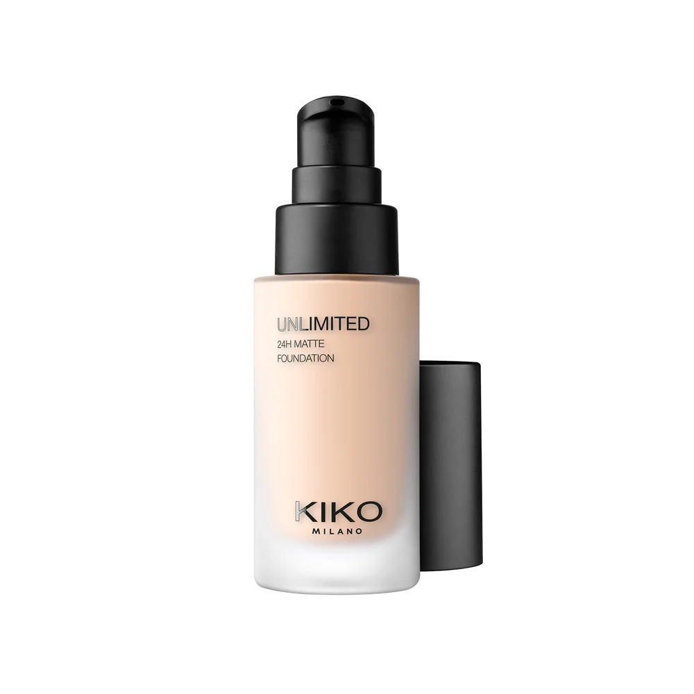 Unlimited 24h Matte Foundation 1 CR Cool Rose 30 ml - Kiko Milano v:8482575