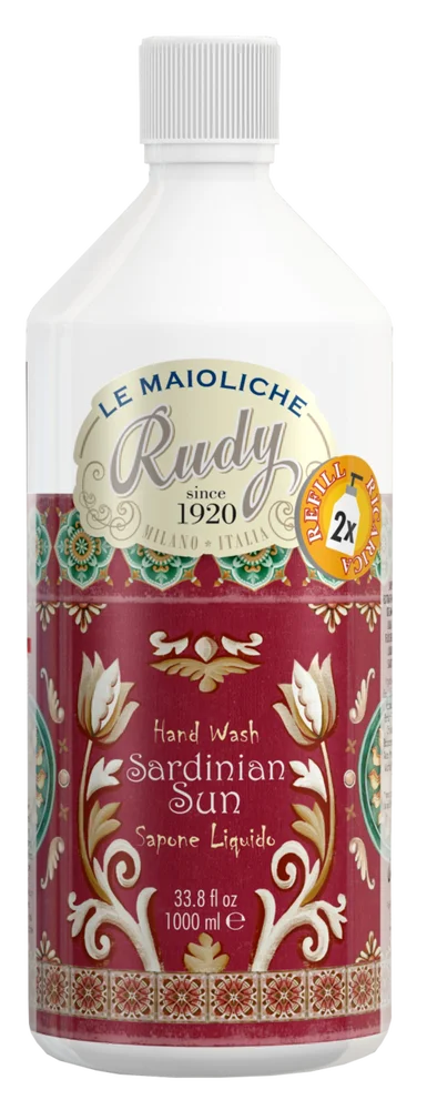 Rudy Sardinian Sun Le Maioliche Hand Wash Refill 1000 ml v:4145157