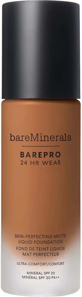 bareMinerals BAREPRO 24HR Skin-Perfecting Matte Liquid Foundation SPF 20 Deep 51 Neutral v:2941787