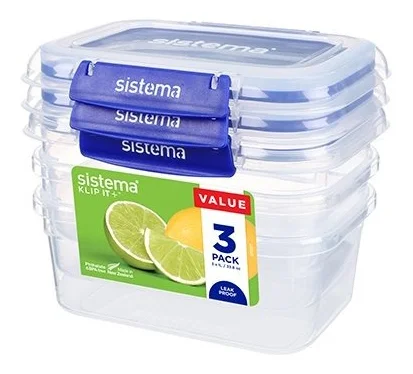 Sistema KLIP IT PLUS™ 1 L – 3 pk v:4522611 Sistema KLIP IT PLUS™ 1 L – 3 pk v:4522611