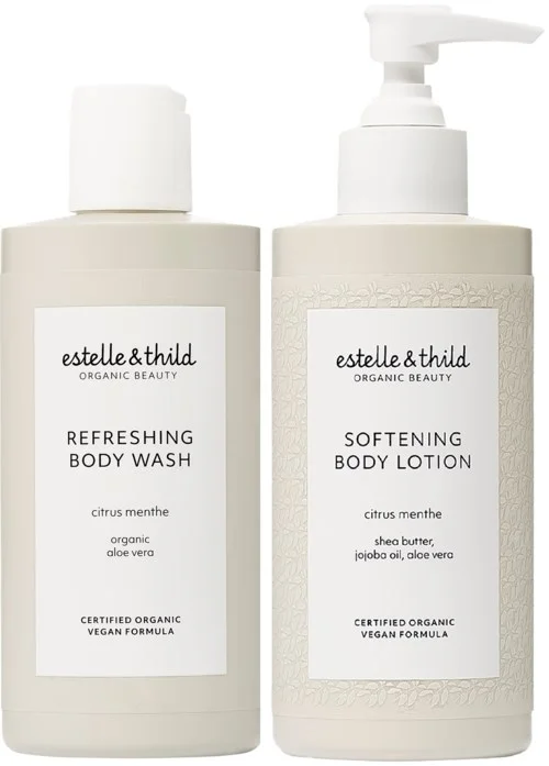 Estelle&Thild Organic Beauty Citrus Menthe Refreshing Body Wash 200 ml & Softening Body Lotion 200 ml v:9821466 Estelle&Thild Organic Beauty Citrus Menthe Refreshing Body Wash 200 ml & Softening Body Lotion 200 ml v:9821466