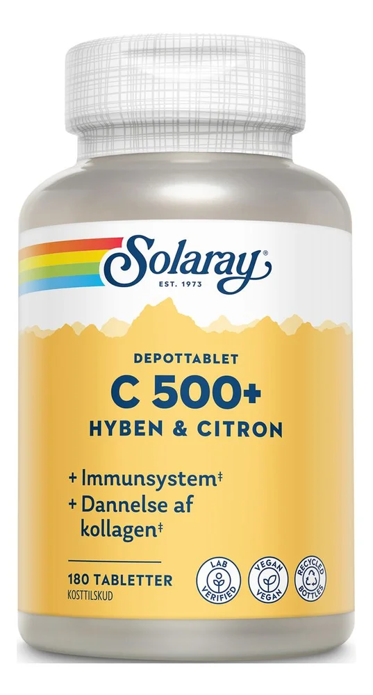 Solaray C500 + Nype & Sitron - 180 depottabl. v:4539235