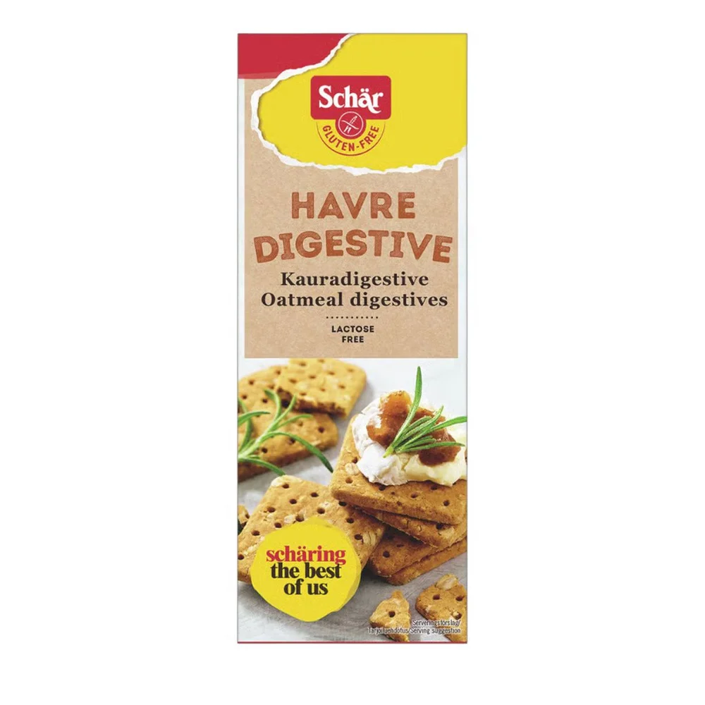 Schär Havrekjeks Digestive Glutenfri – 150 g. v:8979993 Schär Havrekjeks Digestive Glutenfri – 150 g. v:8979993