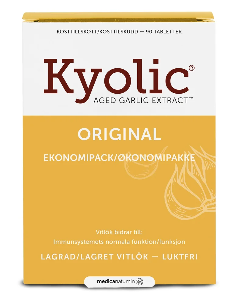 Kyolic Hvitløkstabletter Økonomipakning v:2888086 Kyolic Hvitløkstabletter Økonomipakning v:2888086