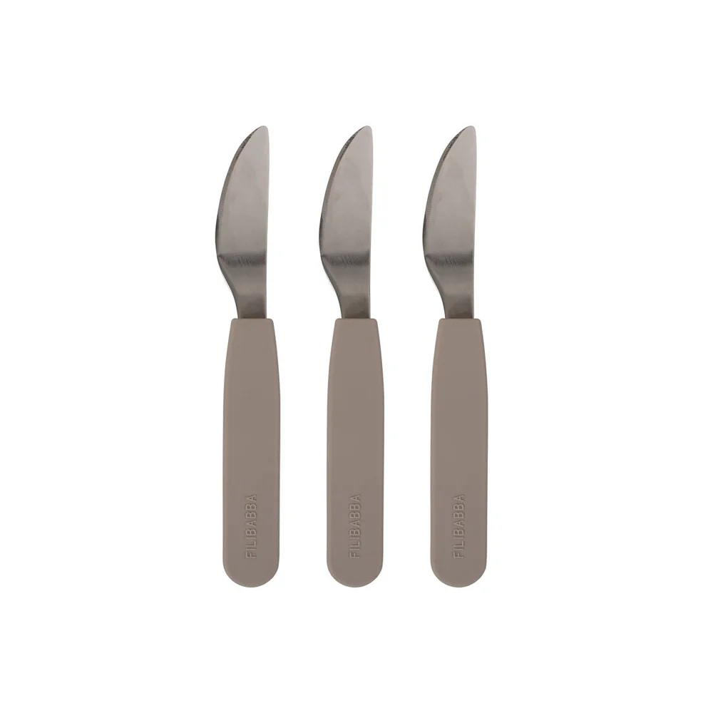 Filibabba Kniver Warm Grey - 3 stk. v:2476629