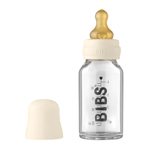 Baby Glass Bottle Complete Set Latex 110 ml | Ivory v:2985134 Baby Glass Bottle Complete Set Latex 110 ml | Ivory v:2985134